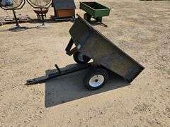 Black Dumping Yard Trailer