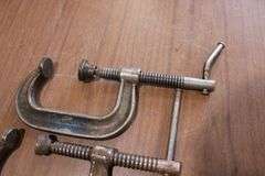 4 - 4" C clamps