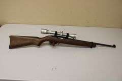 Ruger .22 rifle w/scope