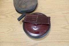 Lufkin measuring wheel w/collapsible handle & case