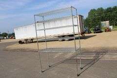 5 tier Metro shelving on casters, 24" x 60" x 90"