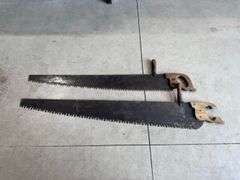 (2) Single Cross Cut Saws
