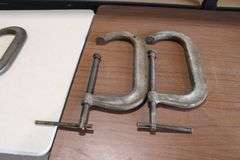 Pair of 10" C clamps