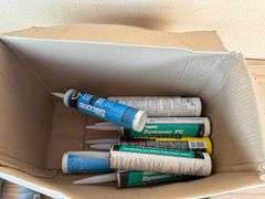 Tote of Misc Garage Items & Tools