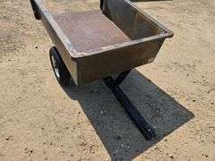 Black Dumping Yard Trailer