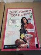 Kinky Liqueur Plastic Sign
