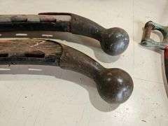 Horse Hames with Brass Knobs