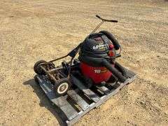 18-Gallon Shop Vac, Reel Mower
