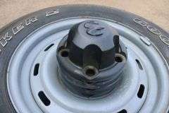 Set of 16" tires & rims off Dodge pick up