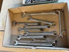 Lg. & Small Flat of Wrenches
