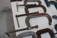 Variety of C clamps