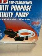New Multi Purpose Utility Pump