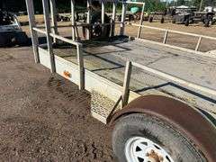12' Alum Single Axle Trailer