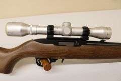 Ruger .22 rifle w/scope