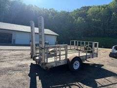 12' Alum Single Axle Trailer