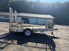 12' Alum Single Axle Trailer