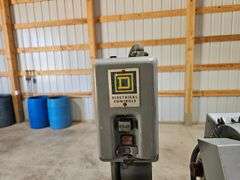 12" Metal Chop  Saw on Stand with Rollers