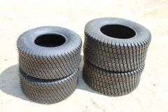 New lawn mower tires