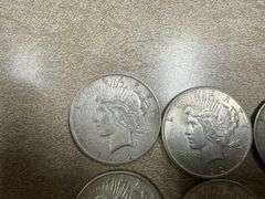 (8) Silver Peace Dollars