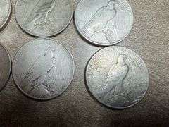 (8) Silver Peace Dollars