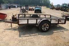 Sport Warrior single axle utility trailer