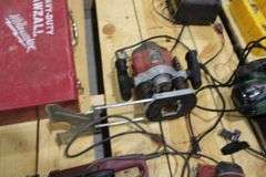 Pallet of misc. elec. power tools