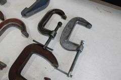 Variety of C clamps