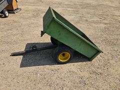 Green Dumping Yard Trailer