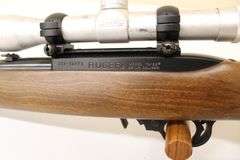 Ruger .22 rifle w/scope