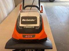 Max Lander 40v Rototiller