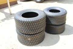 New lawn mower tires