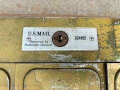 U.S. Postal Mailbox Unit - No Keys