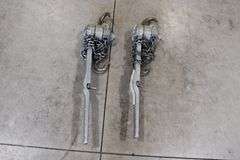 2 Alum. ratcheting coffin hoists