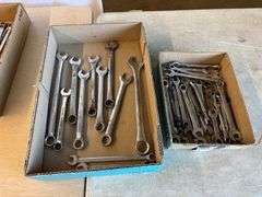 Lg. & Small Flat of Wrenches