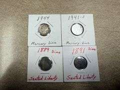 (4) Silver Dimes