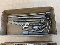 (2) Small Flats of Wrenches
