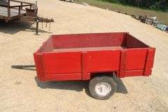 Single axle yard trailer