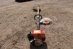 Stihl FS100 RX gas string trimmer w/extra string