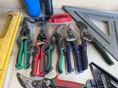 Tin Snips, Squares, Torch, & Other