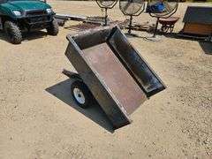 Black Dumping Yard Trailer