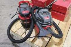 2 mini elec. shop vacs