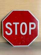 Single Sided Stop Sign