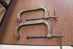 Pair of 10" C clamps