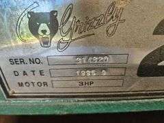 Grizzly 20" Wood Planer