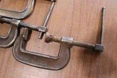 4 - 4" C clamps