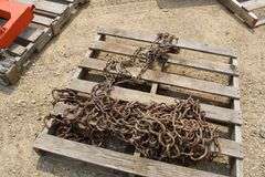 Tractor chains, fit 12.4 x 28