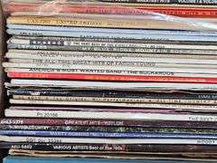Large Quantity of Vinyl Records - Elvis & More