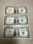(3) $1 Silver Certificates