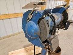Dayton Double Wheel Grinder on Stand