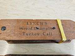 (3) Turkey Box Calls